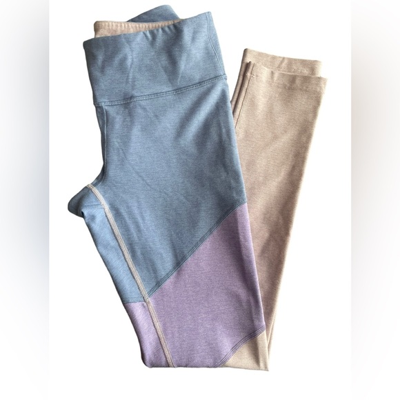 Outdoor Voices- color block leggings XS - Picture 2 of 8